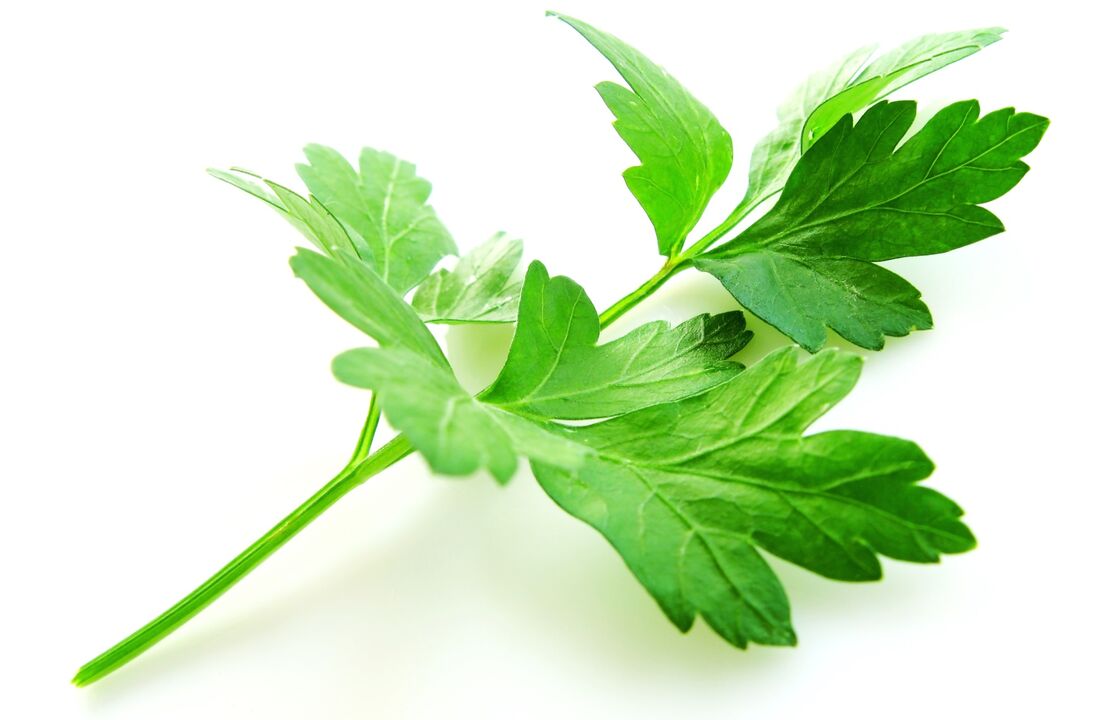 petrezselyem cystitis kezelésére